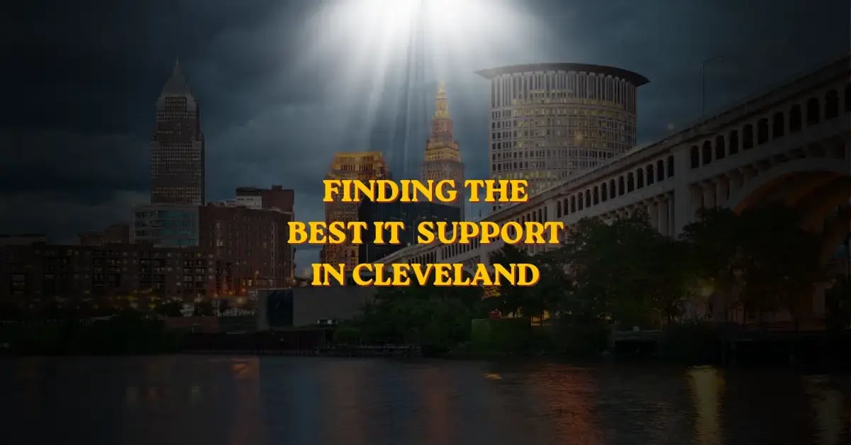 Finding the Best IT Support in Cleveland Blog Post Feature Image WEBP